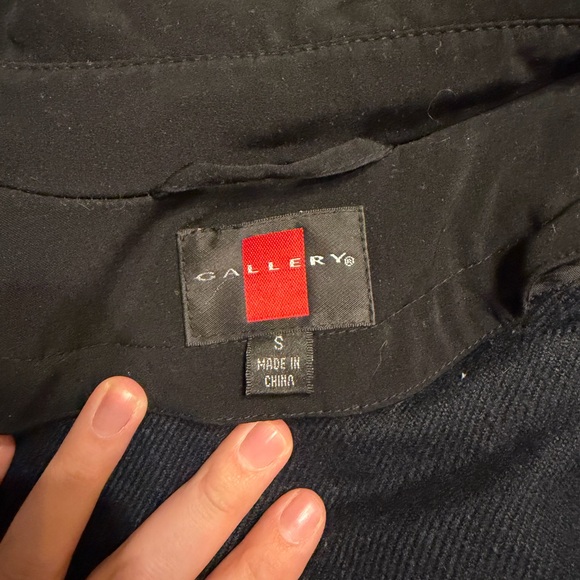 Gallery Women’s Black Wind/Raincoat - Picture 4 of 6